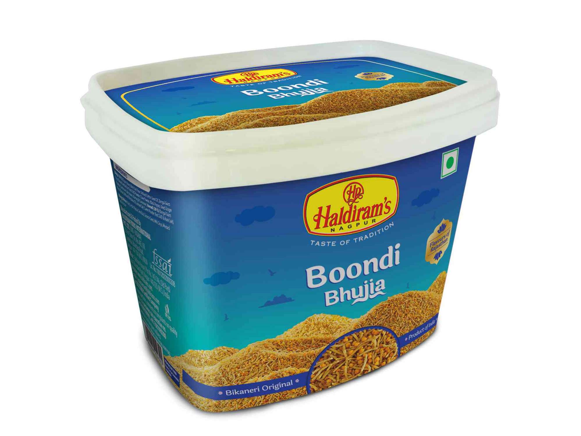 Haldiram's Boondi Bhujia Namkeen - 150 gm