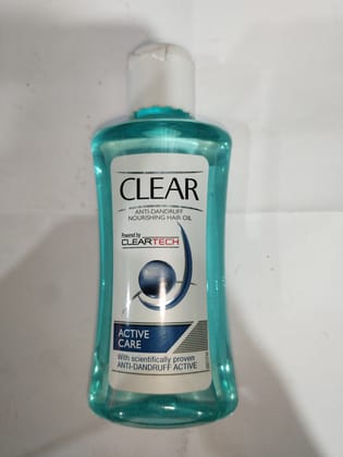 Clear Anti-dandruff Nourishing hair oil Active Care With scientifically proven 