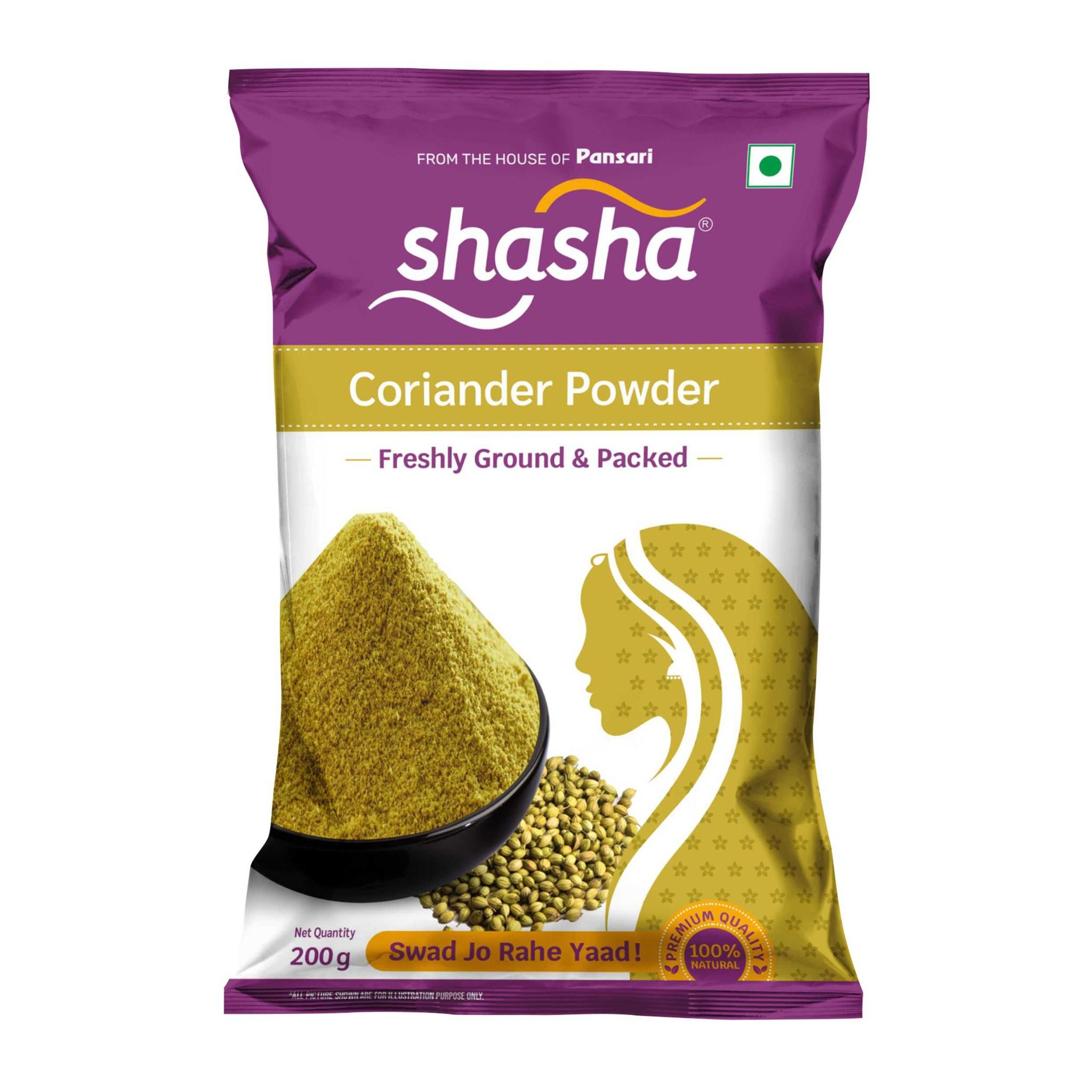 Shasha Powdered Spices – Dhaniya 200g