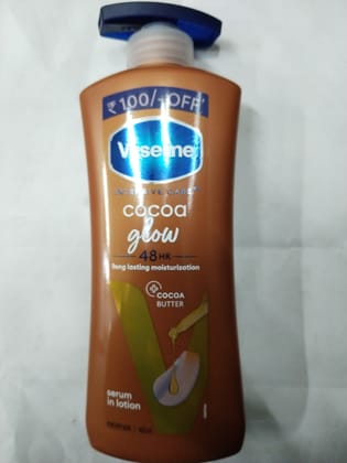 Vaseline intensive care cocoa glow serum in lotion 