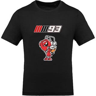 FastB Men Printed Round Neck Black T-Shirt