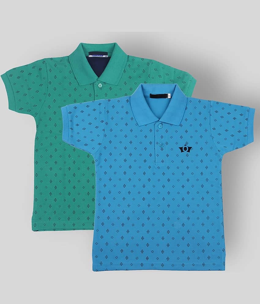 NEUVIN Pack of 1 Boys Cotton T-Shirt ( Multi Color )