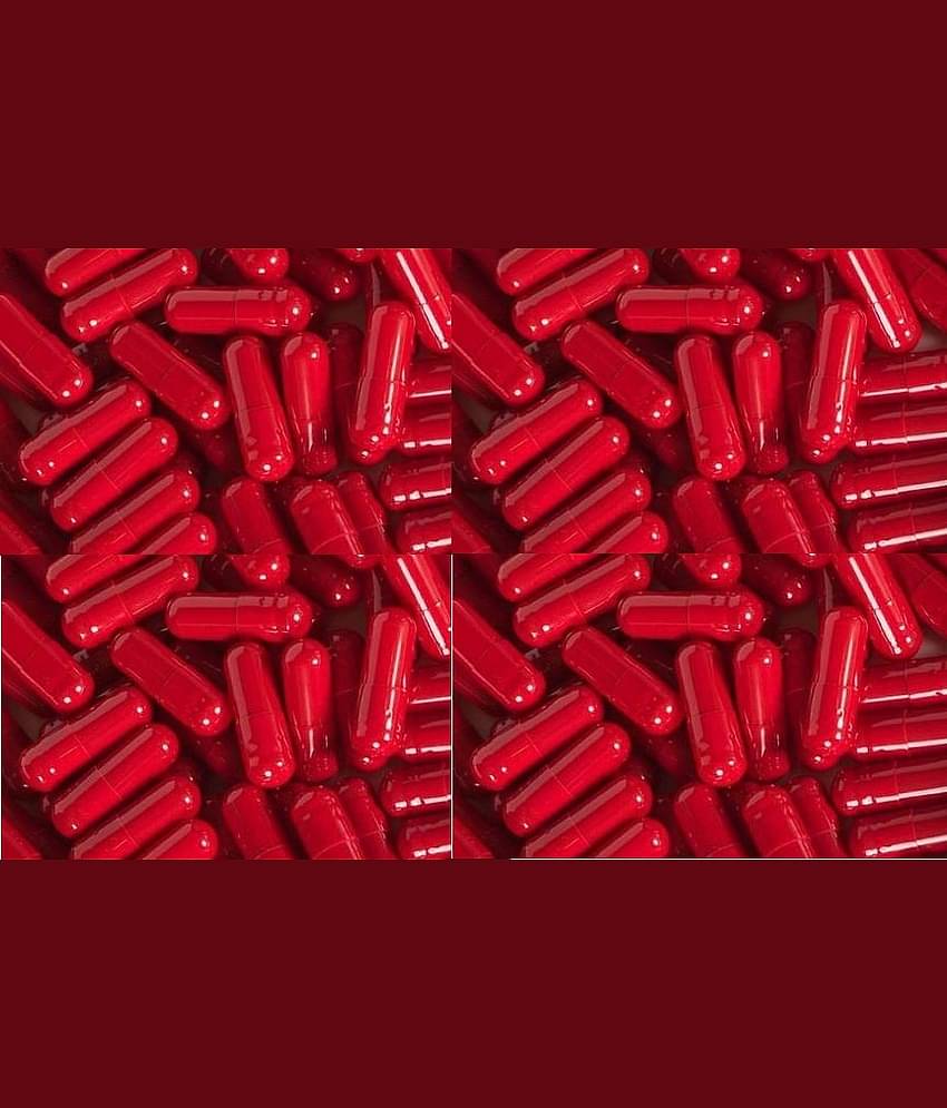 BioMed Empty Gelatin Capsules 00 Maroon 1000 no.s