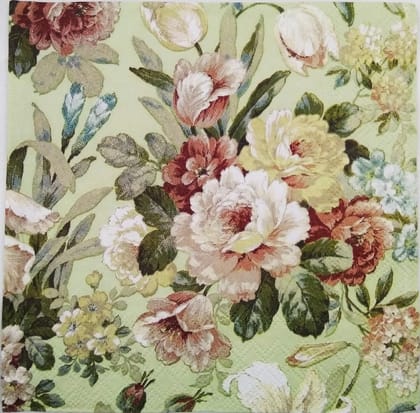 Decoupage Napkin / Tissue papers - 33cm by 33cm - GT1539 Decoupage Napkin / Tissue papers - 33cm by 33cm - GT1539