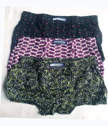 Cavenders Pack of 3 Nylon Trunks For Men's ( Multicolor )