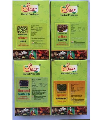 Saar AAWLA + ARITHA + SHIKAKAI + BHRINGRAJ (500 GM)