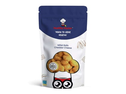 Healthy Master Millet Balls Cheddar Cheese  - 100 Gram