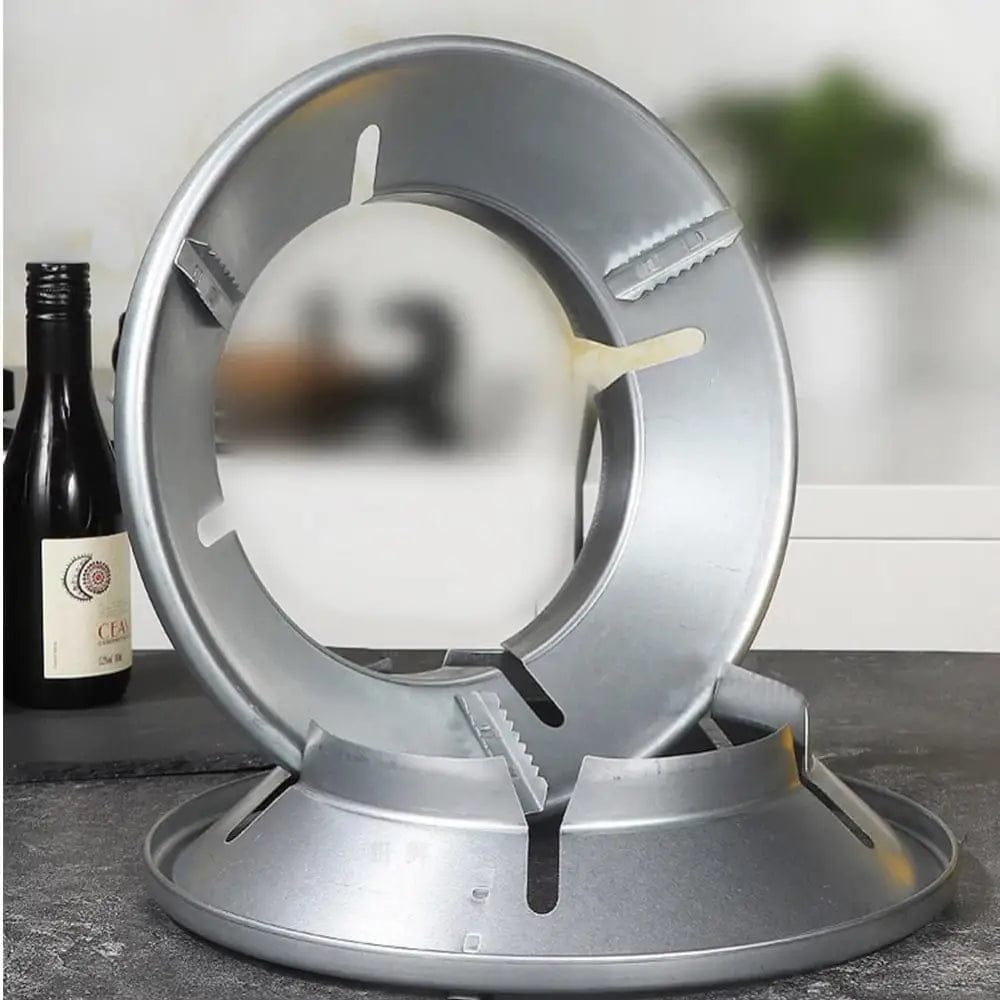 Gas Stove Cover Disk-Windshield Bracket Gas Stove Energy Saving Cover Disk Fire Reflection Windproof Stand-1