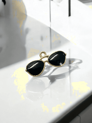 Black Goggles Pendant