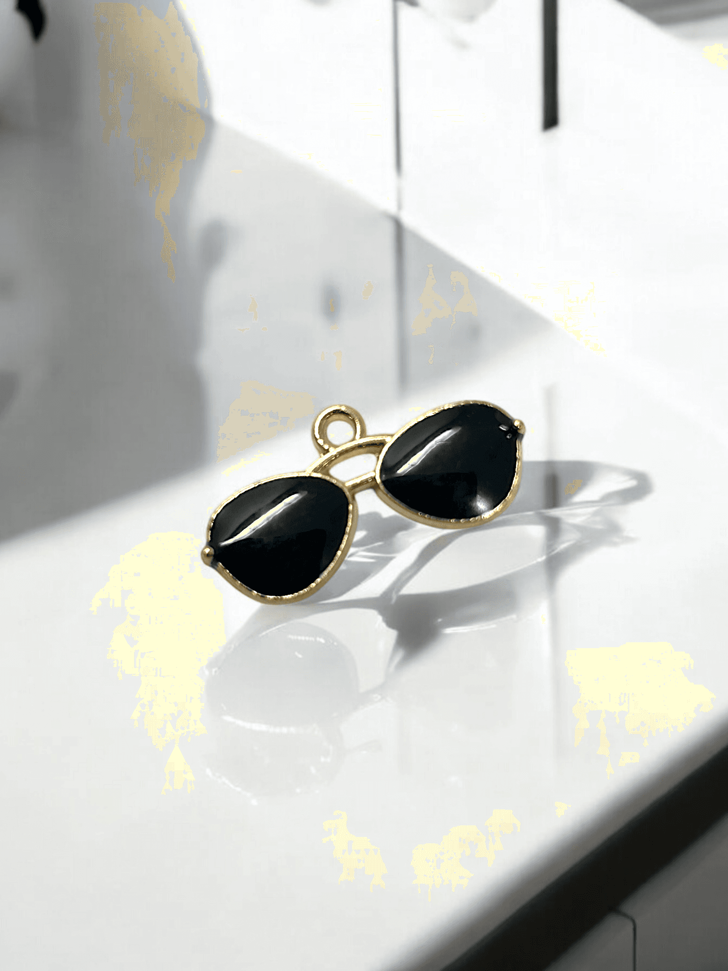 Black Goggles Pendant