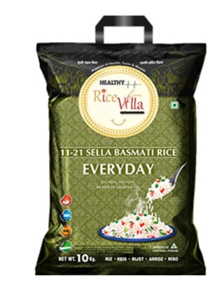 Rice Villa| Everyday| 10 kg| 1121 Sella Basmati Rice