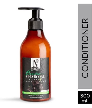 Nutriglow NATURAL'S Bamboo Charcoal Repair Hair Conditioner Deep Conditioner 300 mL
