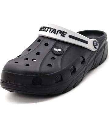 Red Tape - Black Men's Clogs