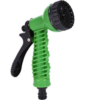 7 Function Highpressure Water Gun for Car and Bike and Gardening Cleaning (Water Pressure Depends On Tap Water Flow)