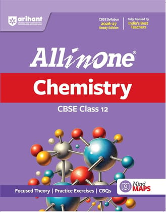 ARIHANT CBSE ALL IN ONE CHEMISTRY CLASS 12 FOR 2027 EXAMS WITH MIND MAPS -ARICHE12