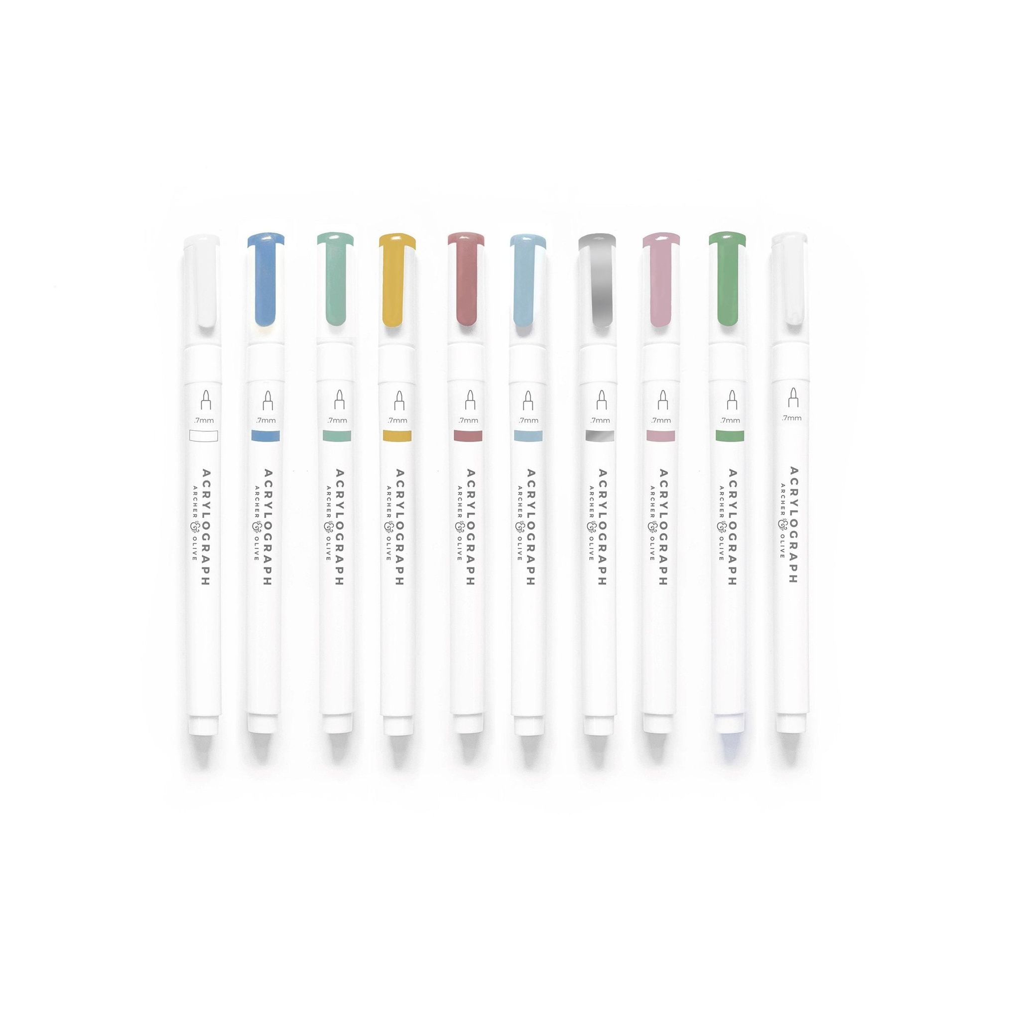 Acrylograph Pens Spring Awakening Collection 0.7mm Tip-2