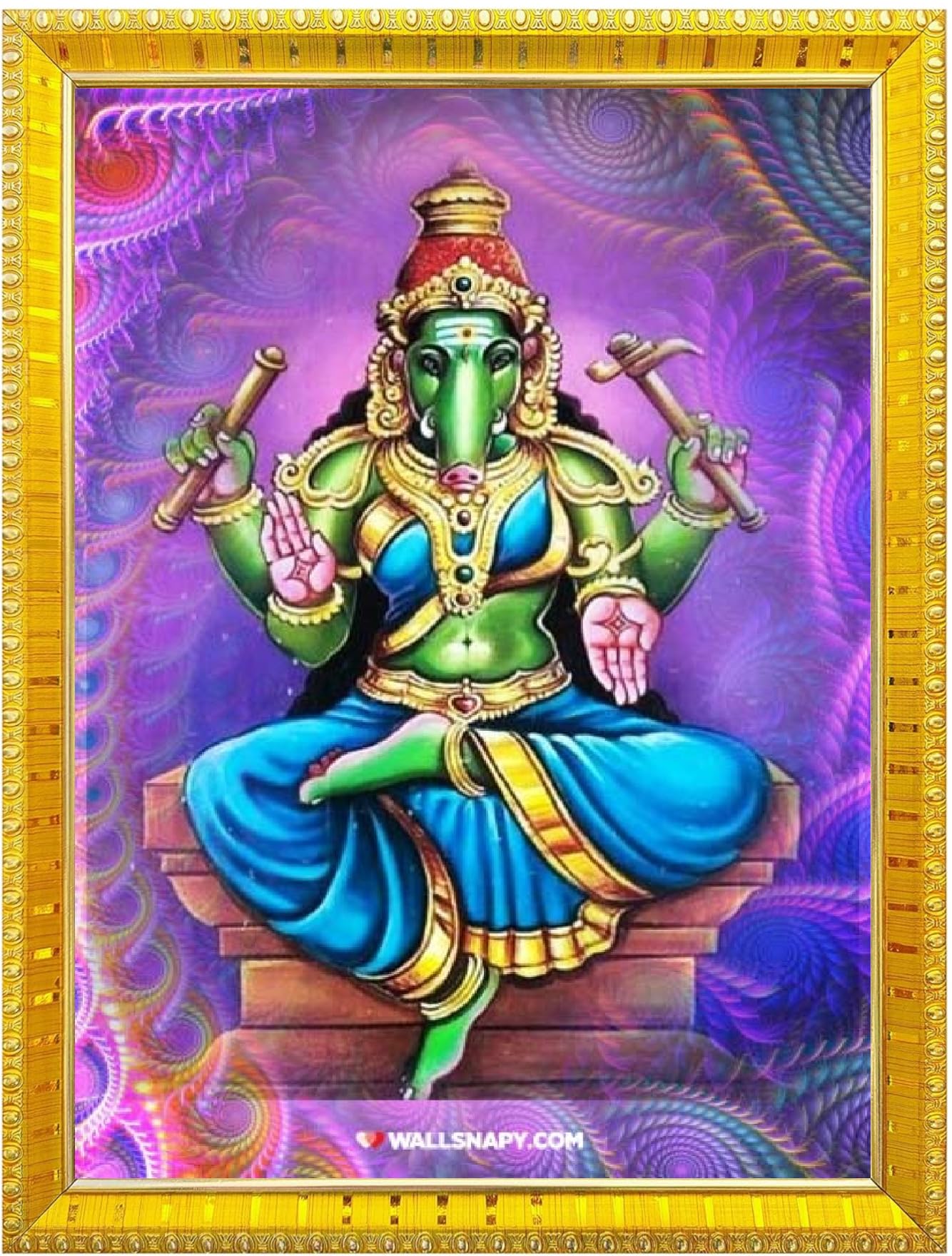 NOKKES Varahi Laxmi Devi Photo Frames Religious Photo frame 5X7 Inch Photo Frame_W17