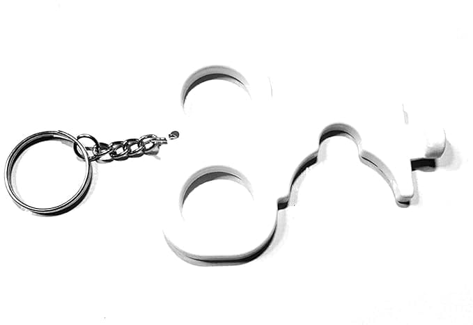 Multifunction key chain , Non contact Covid Corona Virus Safety Key Chain for Door Opener