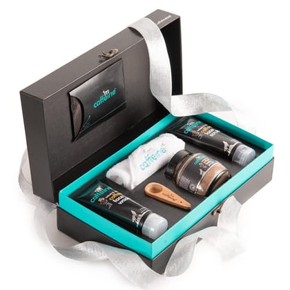 mcaffeine Moment Gift Kit Set for Women & Men With Natural Skin Care Products|Wedding Gifts For Couples| Gifts for Man/Woman | Anniversary, Birthday, All Occasions for Him/Her mcaffeine Moment Gift Kit Set for Women & Men With Natural Skin Care Products|