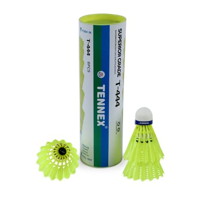Badminton Nylon Shuttlecock (Pack of 6) - Superior Grade