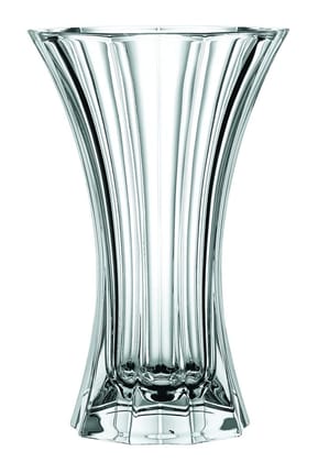 Nachtmann Saphir Collection, Crystal Vase, 7.1-Inch, Decorative Glass Vase For Flowers, Home D'Cor, And Centerpieces, Makes A Great Wedding, Or Housewarming Gift, Clear