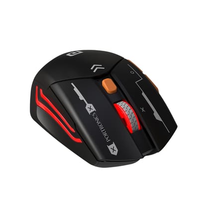 Portronics Vader Max Wireless Rechargeable Mouse (Black)