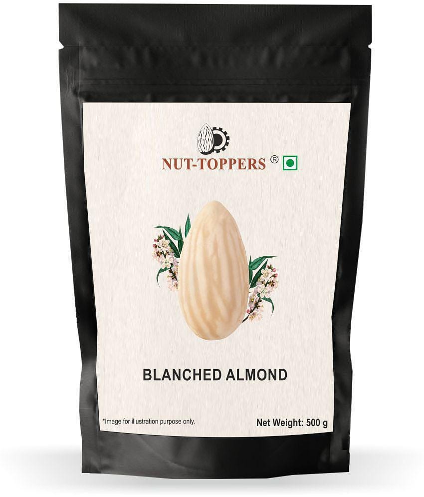Nut Toppers Blanched Almonds Whole 500g