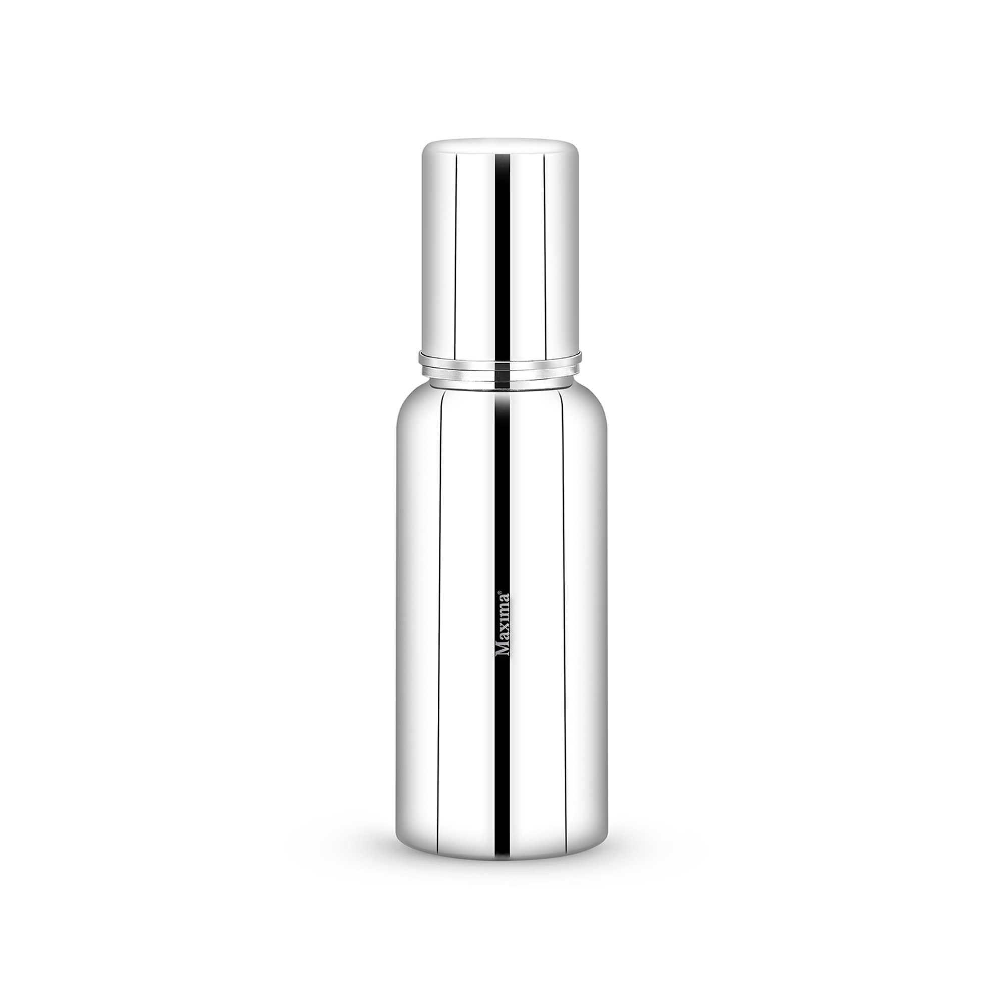 Maxima Aayush Stainless Steel Baby Feeding Bottle (300 ML) - Safe Transition from Infant to Sipper | Nipple Bottles | Milk Drinking Bottle | Travel-Friendly Design | Ideal for Newborns and Toddlers