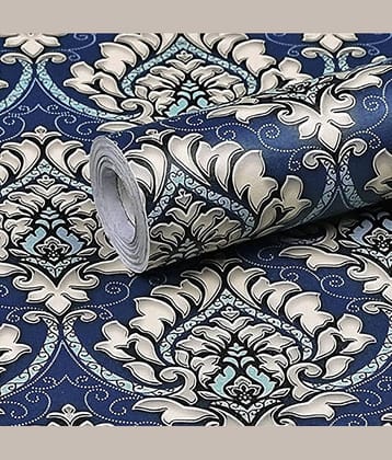 Wow Interiors Floral Wallpaper ( 45 x 500 ) cm ( Pack of 1 )