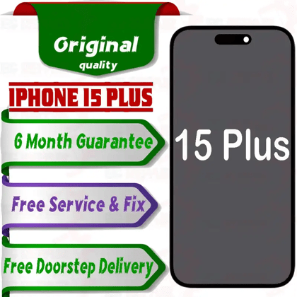 Apple iPhone 15 Plus  (display glass combo folder) Mobile Display LCD Screen With Touch