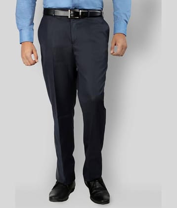 Inspire Clothing Inspiration - Blue Polycotton Slim - Fit Men's Formal Pants ( Pack of 1 )