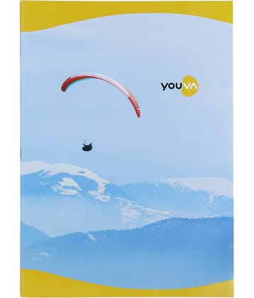 Navneet Youva Soft Bound Long Book  21x29.7 cm Unruled 140 Pages - Pack of 12