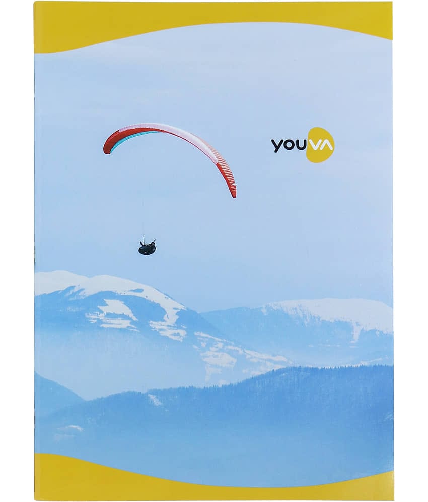 Navneet Youva Soft Bound Long Book  21x29.7 cm Unruled 140 Pages - Pack of 12
