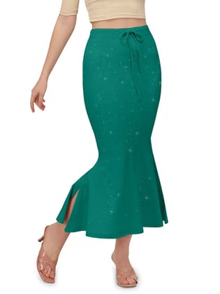 FRILL FISH SAREE SHAPEWEARS ( Colours :  Jungle Green  )