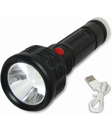 RENMAX - 50W Rechargeable Flashlight Torch ( Pack of 1 )