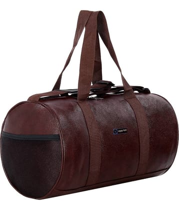 Luggage world P.U. Tan 30 Ltrs Gym Bag