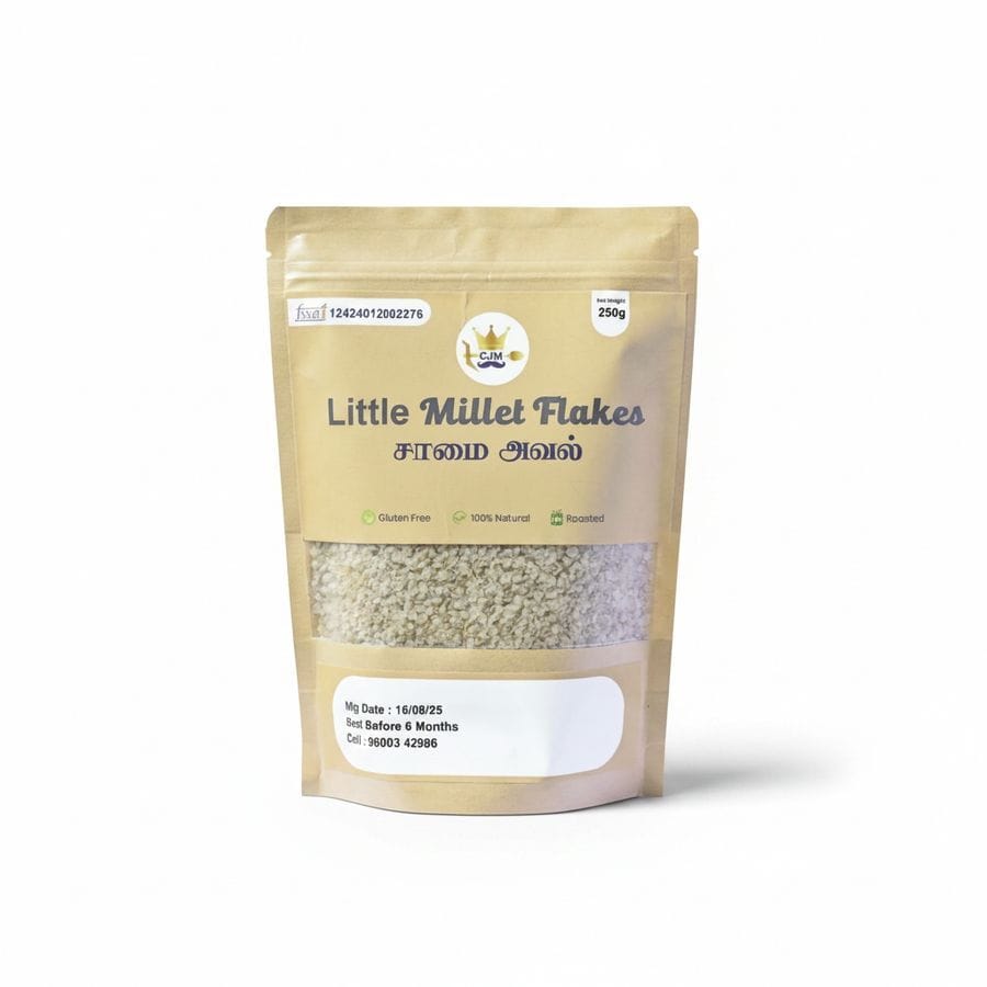 Little Millet Flakes - 250 gm - One pack of millet flakes