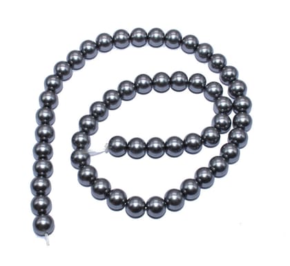 Natural Freshwater Round Pearl Oysters Loose Beads for  Craft & Jewelry Making.  FWP-063-Per String Of Approx 50 Pcs / 8 MM