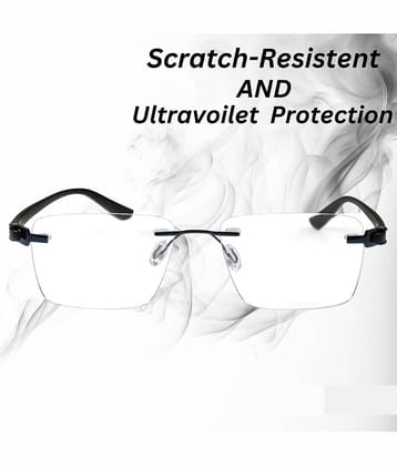 Redex Black Square Eyeglass Frame ( Pack of 1 )