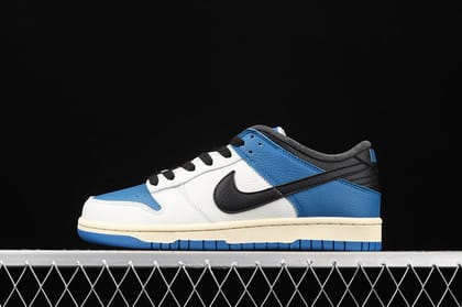 NikeSB Dunk Low - White/Blue-Euro 41
