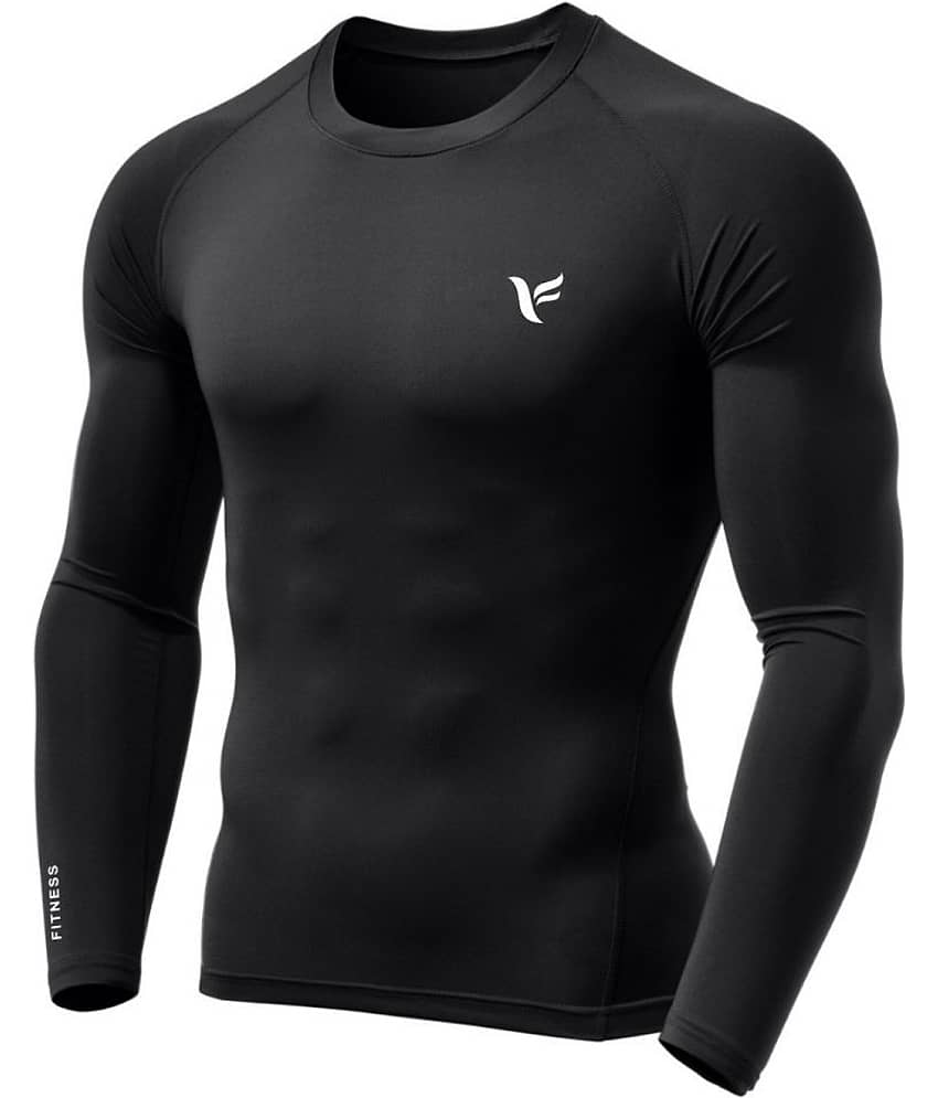 Zexer Men’s Long Compression T-Shirt Base Layer Cool Dry Compression Fitness Tops