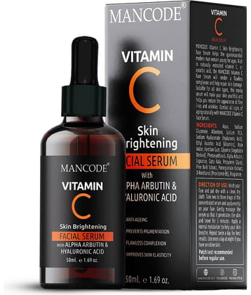 Mancode Face Serum Coconut Oil Daily Care For All Skin Type ( Pack of 1 )