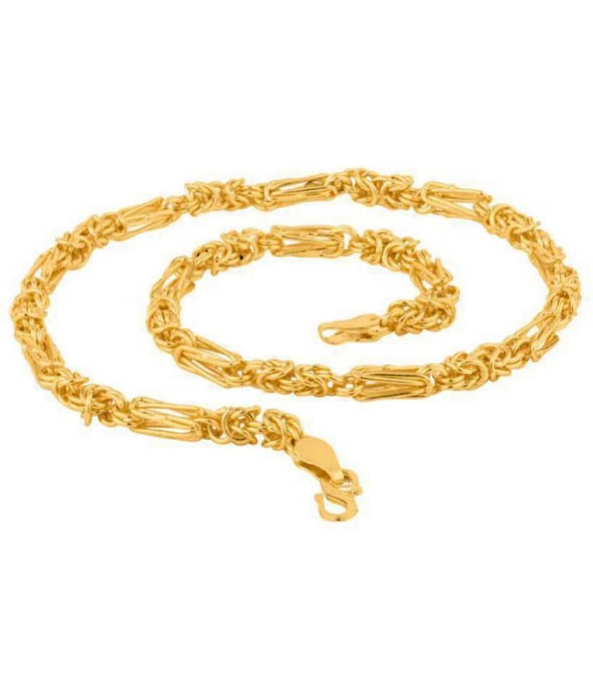 shankhraj mall Gold Plated Chain ( Set of 1 )