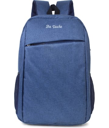 Da Tasche 20 Ltrs Blue Polyester College Bag