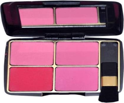 Elecsera 4 Color Blusher Kit for Face Makeup (Multi)