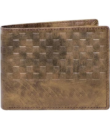 GEEO - Brown Faux Leather Men's Regular Wallet ( Pack of 1 )