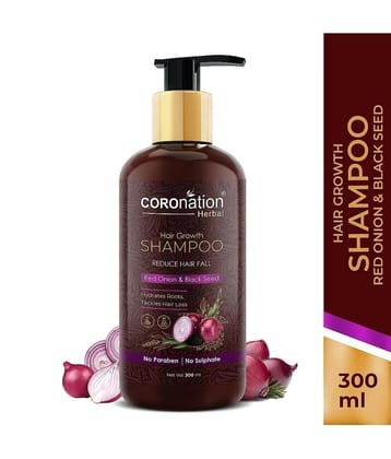 coronation herbal  Red Onion Black Seed Oil Shampoo -  Shampoo 300 mL