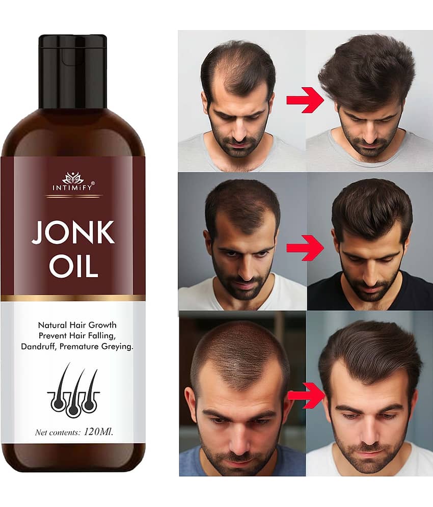Intimify Jonk Oil, Hair Strengthening Oil, Hair Growth Oil, Bhringraj Oil, 120 ml