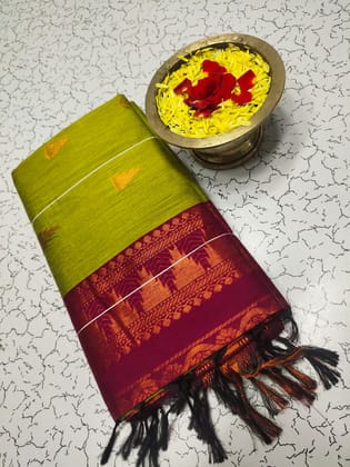 kalyani Pure cotton style saree