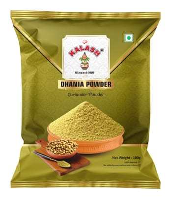 Kalash Coriander Powder with Natural oils | Dhania Powder 100gm